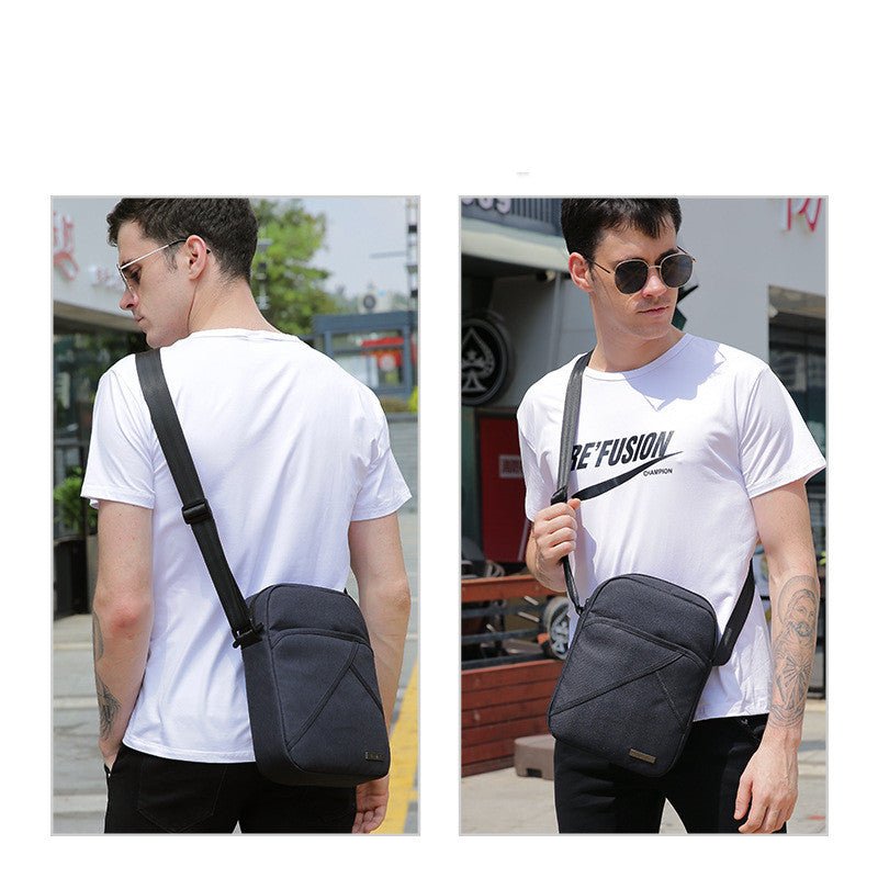 Shoulder Bag Messenger Bag Casual Bag - Madee's Boutique Bag Men Madee's Boutique aesthetic men bag aesthetic men bag messengeraesthetic men messenger bagBlack