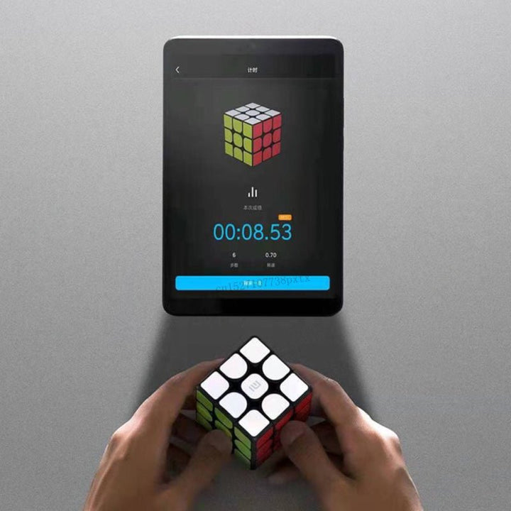 Rubik's Cube Smart Rubik's Cube with Six - Axis Sensor Magic Cube Professional - Madee's Boutique Puzzles Madee's Boutique 1 by 1 rubik's cube 100 by 100 rubik's cube100x100 rubik's cubeBlue