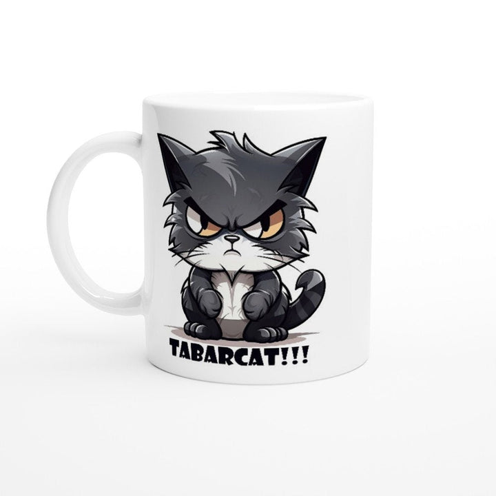 Tabarcat!!! Quebec Mug Drôle, Funny Mug Tabarnak! - Madee's Boutique Madee's Boutique Angry Cat mug anniversary gift ideasanniversary gifts