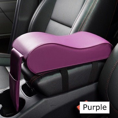 Universal Leather Car Armrest Auto Center Console Arm rests - Madee's Boutique Handbag Madee's Boutique birthday gift for boyfriend car giftchristmas gift for boyfriendPurple