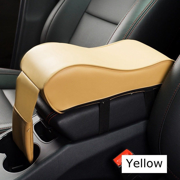 Universal Leather Car Armrest Auto Center Console Arm rests - Madee's Boutique Handbag Madee's Boutique birthday gift for boyfriend car giftchristmas gift for boyfriendYellow