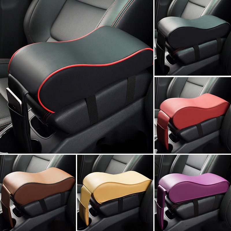 Universal Leather Car Armrest Auto Center Console Arm rests - Madee's Boutique Handbag Madee's Boutique birthday gift for boyfriend car giftchristmas gift for boyfriendBlack