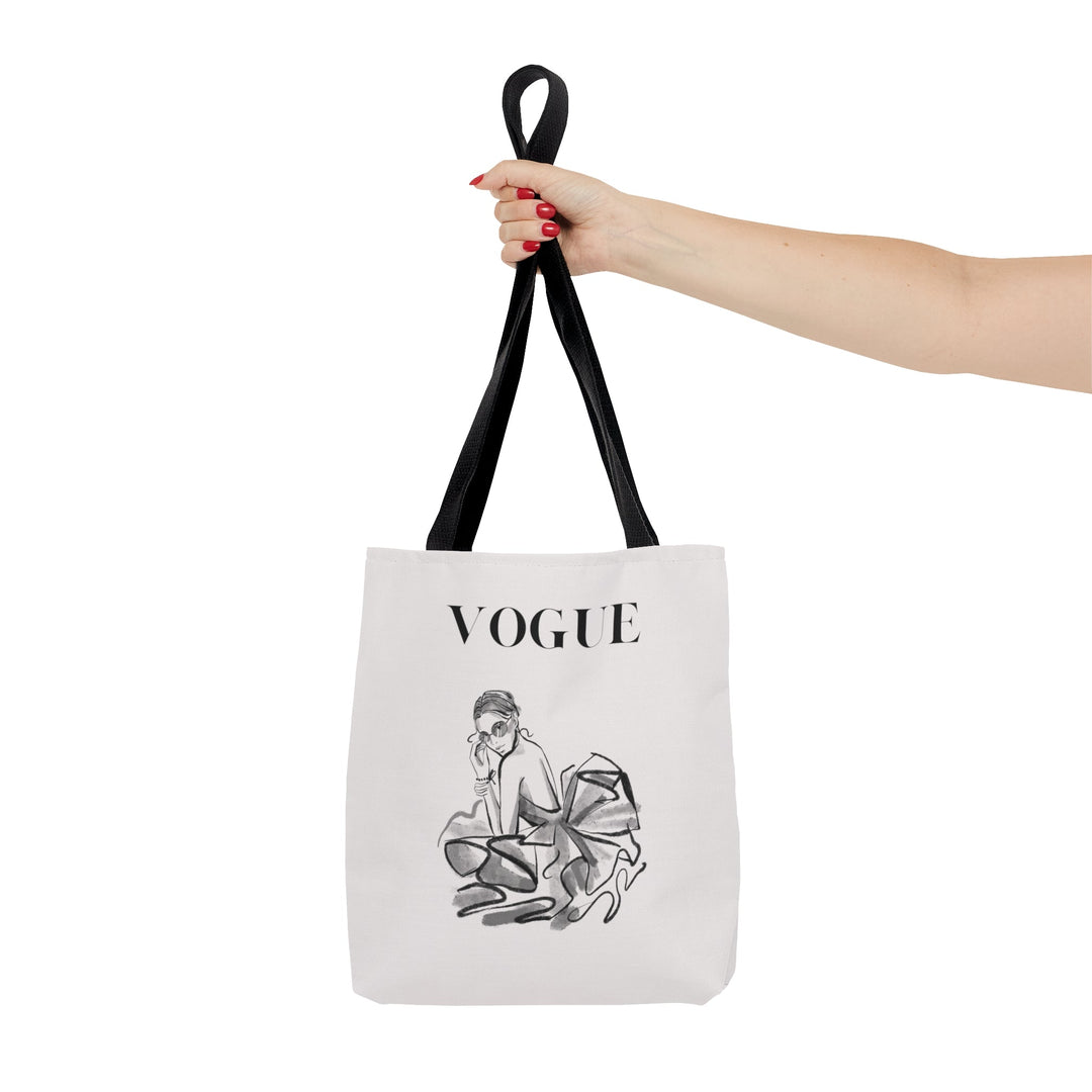 Vogue Fashion Tote bag Small Medium Large - Madee's Boutique Bags Printify Accessories aesthetic giftaesthetic gift bagSmall