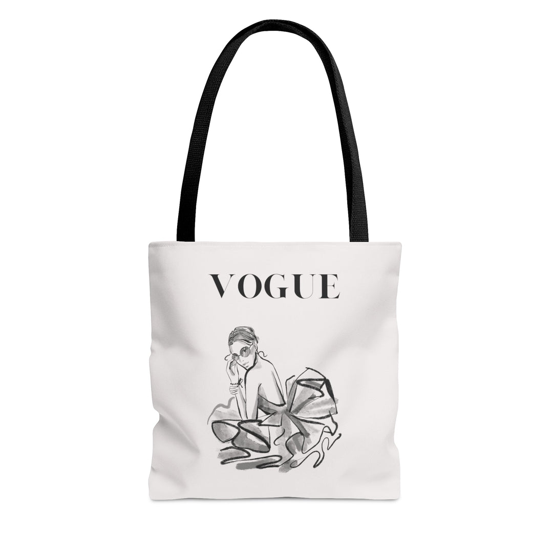 Vogue Fashion Tote bag Small Medium Large - Madee's Boutique Bags Printify Accessories aesthetic giftaesthetic gift bagSmall