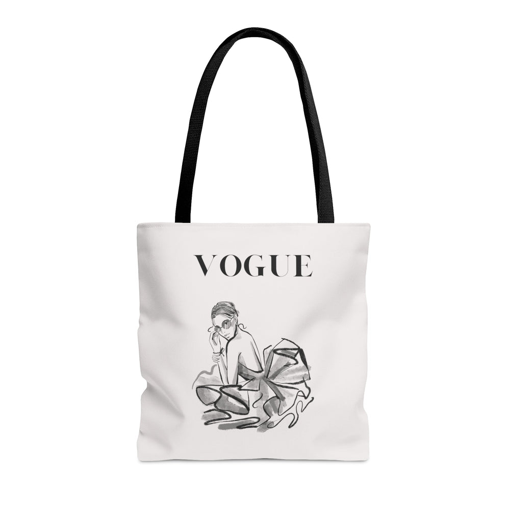 Vogue Fashion Tote bag Small Medium Large - Madee's Boutique Bags Printify Accessories aesthetic giftaesthetic gift bagMedium