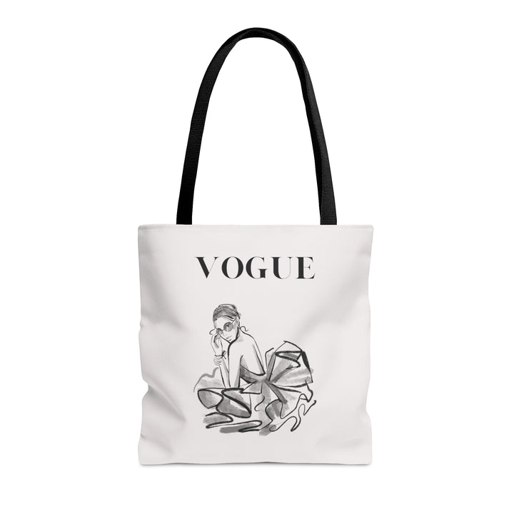 Vogue Fashion Tote bag Small Medium Large - Madee's Boutique Bags Printify Accessories aesthetic giftaesthetic gift bagMedium