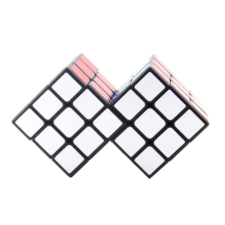 Rubik's Cube WitEden 3x3x3 Professional Conjoint Siamese Cube Magic Cube strange - shape Magic Cubes Learning Educational Classic Puzzle Toys - Madee's Boutique Puzzles Madee's Boutique 100 by 100 cube 100 by 100 rubik's cube100000x100000x100000 rubik's cubeBlack