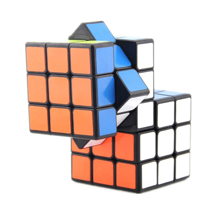 Rubik's Cube WitEden 3x3x3 Professional Conjoint Siamese Cube Magic Cube strange - shape Magic Cubes Learning Educational Classic Puzzle Toys - Madee's Boutique Puzzles Madee's Boutique 100 by 100 cube 100 by 100 rubik's cube100000x100000x100000 rubik's cubeBlack