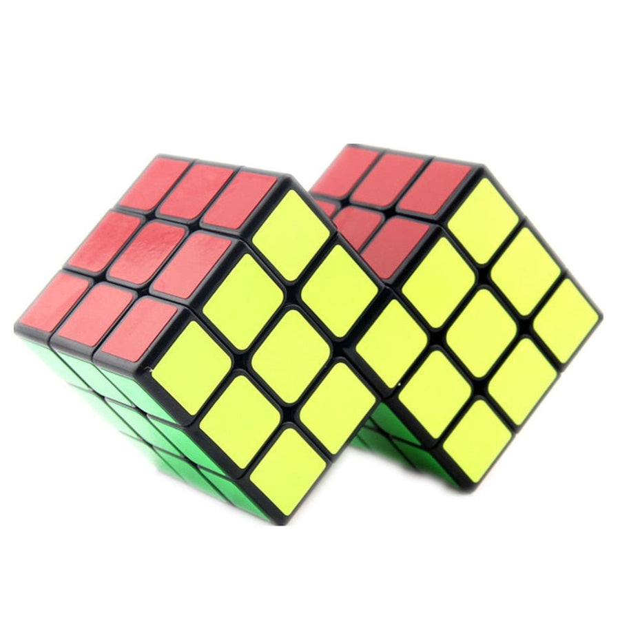 Rubik's Cube WitEden 3x3x3 Professional Conjoint Siamese Cube Magic Cube strange - shape Magic Cubes Learning Educational Classic Puzzle Toys - Madee's Boutique Puzzles Madee's Boutique 100 by 100 cube 100 by 100 rubik's cube100000x100000x100000 rubik's cubeBlack