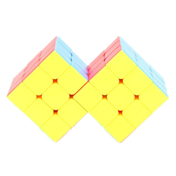 Rubik's Cube WitEden 3x3x3 Professional Conjoint Siamese Cube Magic Cube strange - shape Magic Cubes Learning Educational Classic Puzzle Toys - Madee's Boutique Puzzles Madee's Boutique 100 by 100 cube 100 by 100 rubik's cube100000x100000x100000 rubik's cubeStickerless
