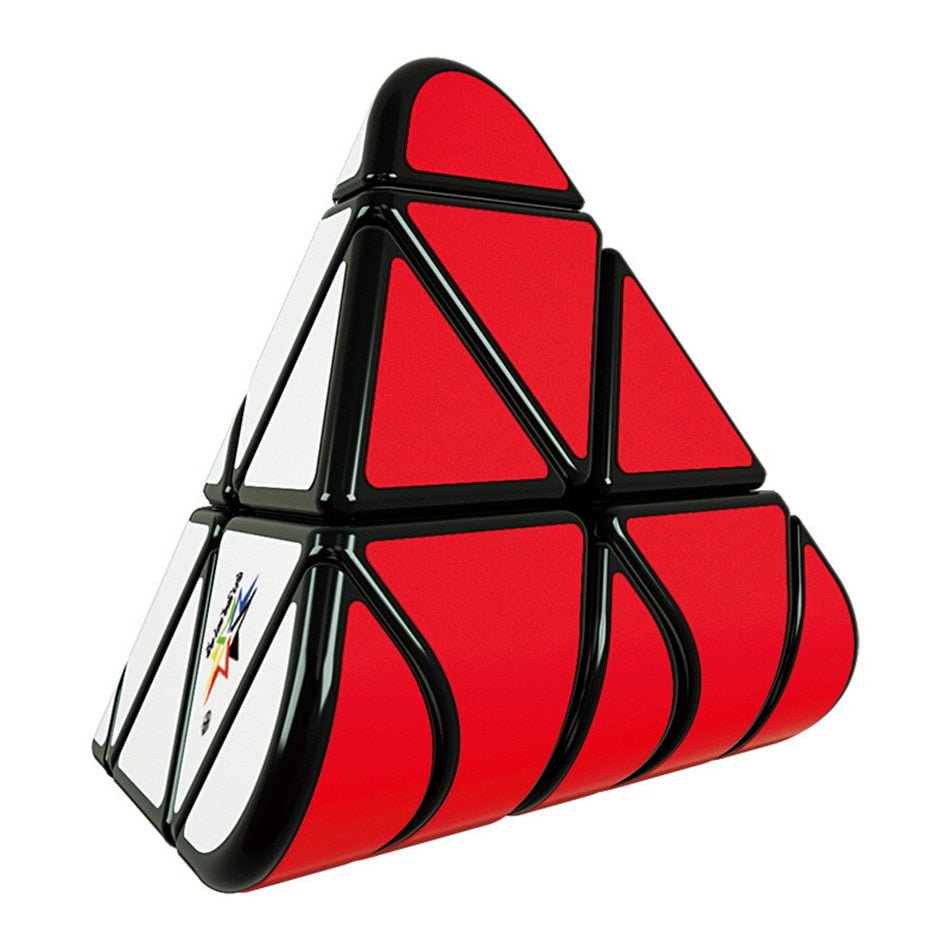 Rubik's Cube Yuxin Black Kylin Round Angle 3x3 Pyramid Cubo Magico Educational Puzzle Toy For Children Kids Gift Toy 3x3 Magic Cube - Madee's Boutique Puzzles Madee's Boutique 100 by 100 cube 100 by 100 rubik's cube100000x100000x100000 rubik's cubeBlack