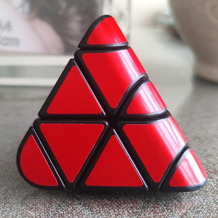 Rubik's Cube Yuxin Black Kylin Round Angle 3x3 Pyramid Cubo Magico Educational Puzzle Toy For Children Kids Gift Toy 3x3 Magic Cube - Madee's Boutique Puzzles Madee's Boutique 100 by 100 cube 100 by 100 rubik's cube100000x100000x100000 rubik's cubeBlack