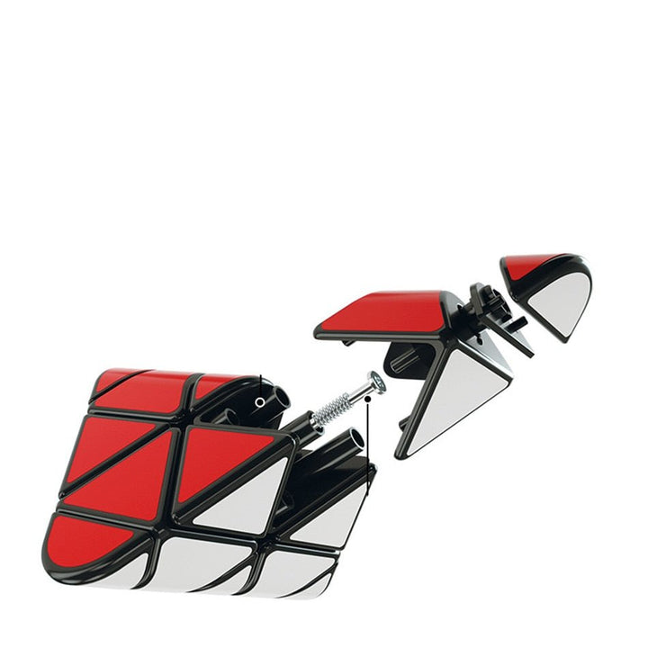 Rubik's Cube Yuxin Black Kylin Round Angle 3x3 Pyramid Cubo Magico Educational Puzzle Toy For Children Kids Gift Toy 3x3 Magic Cube - Madee's Boutique Puzzles Madee's Boutique 100 by 100 cube 100 by 100 rubik's cube100000x100000x100000 rubik's cubeBlack