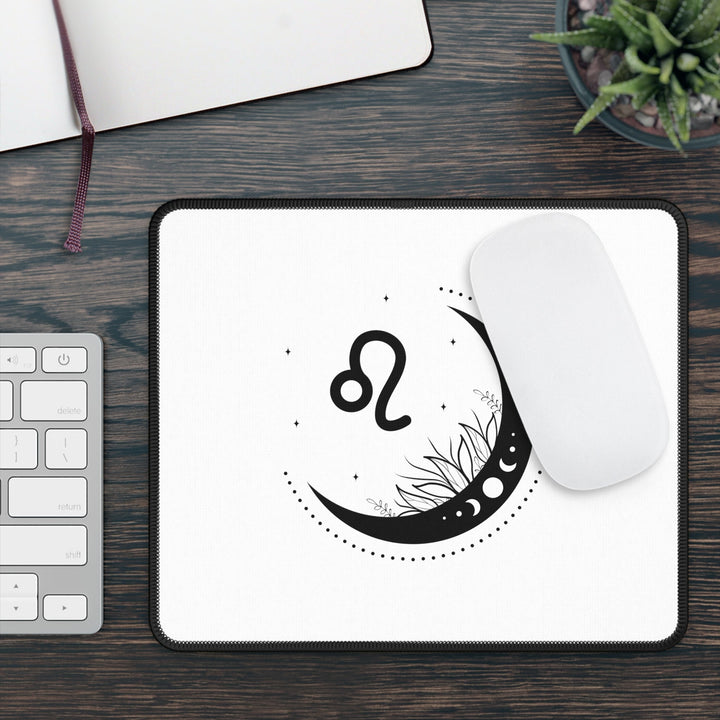 Zodiac Leo Mouse Pad with 11 design choices - Madee's Boutique Home Decor Printify Accessories anniversary gift ideasanniversary giftsDesignARectangle 9" x 7"
