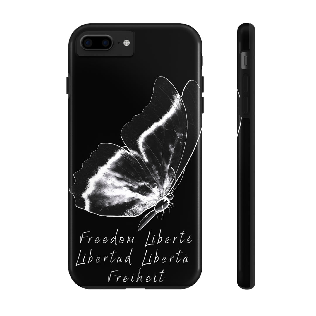 Freedom Butterfly Tough iPhone Cases