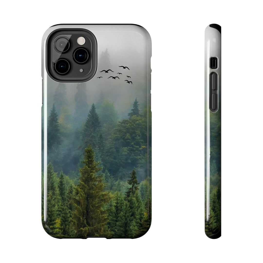 Landscape Tree Tough iPhone Cases