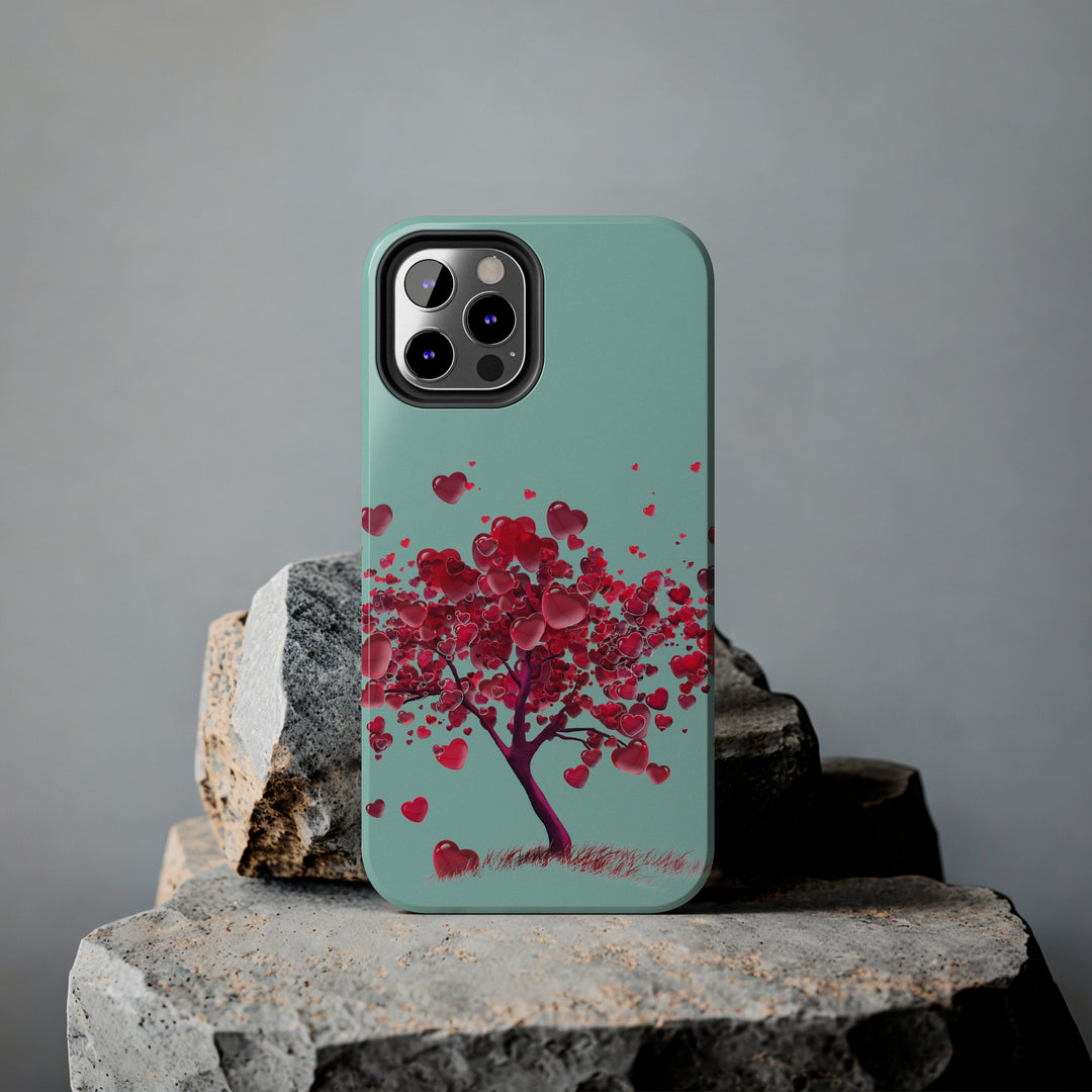 Heart Tree Tough iPhone Cases