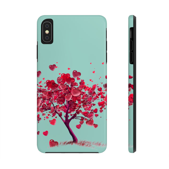 Heart Tree Tough iPhone Cases