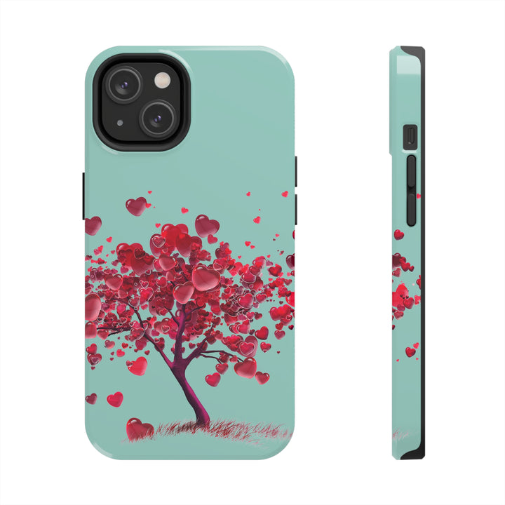 Heart Tree Tough iPhone Cases