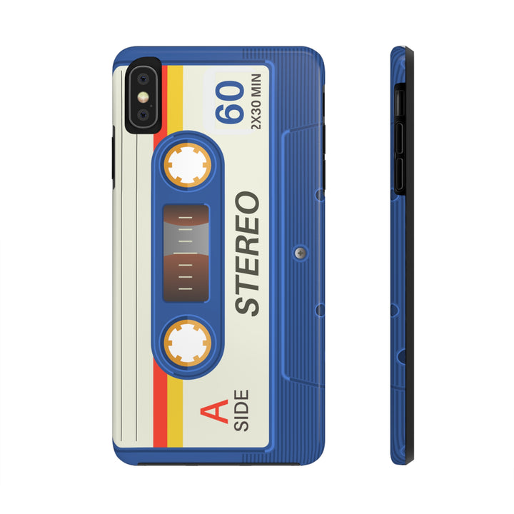 Radio Cassette Retro Tough iPhone Cases Vintage