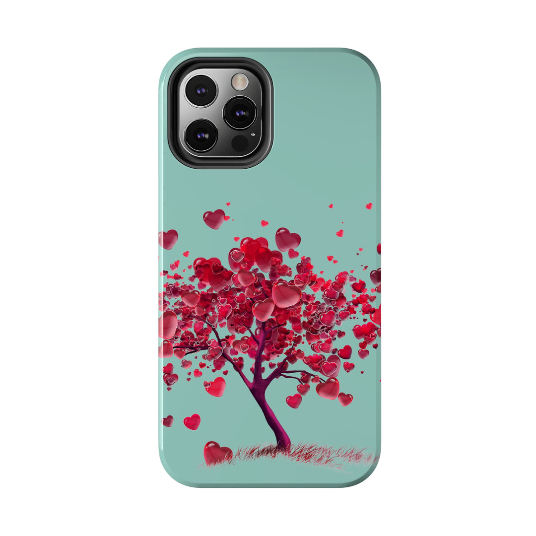 Heart Tree Tough iPhone Cases