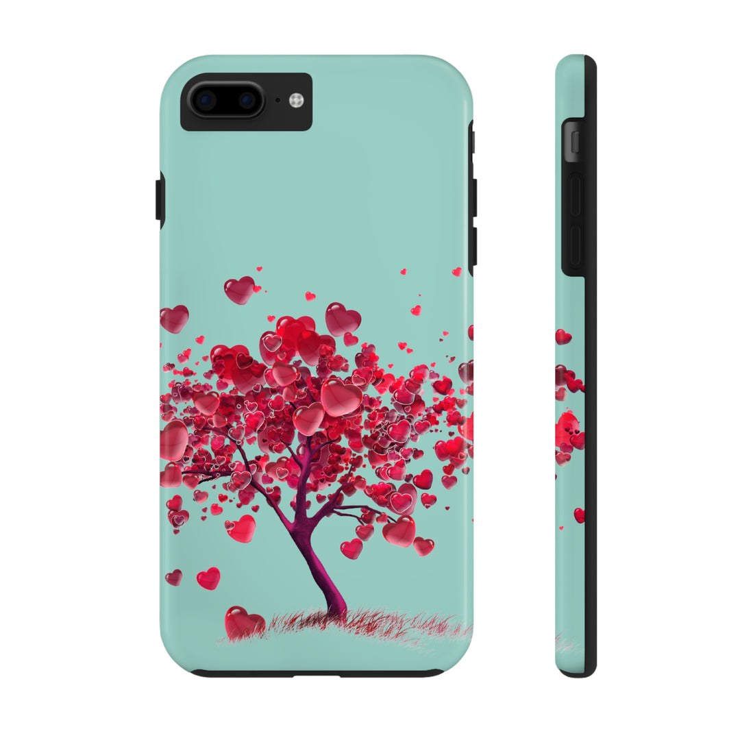 Heart Tree Tough iPhone Cases