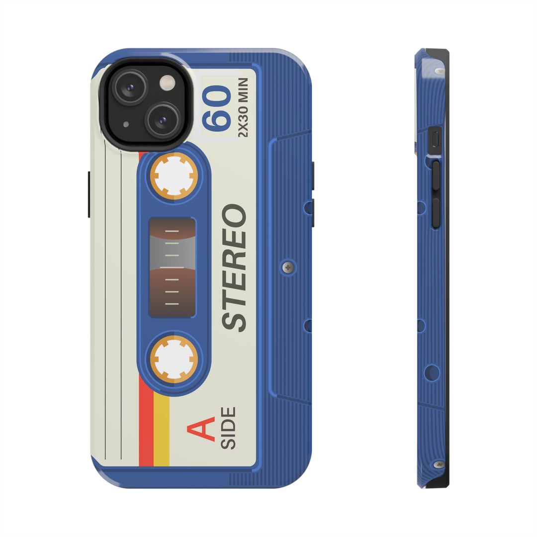 Radio Cassette Retro Tough iPhone Cases Vintage