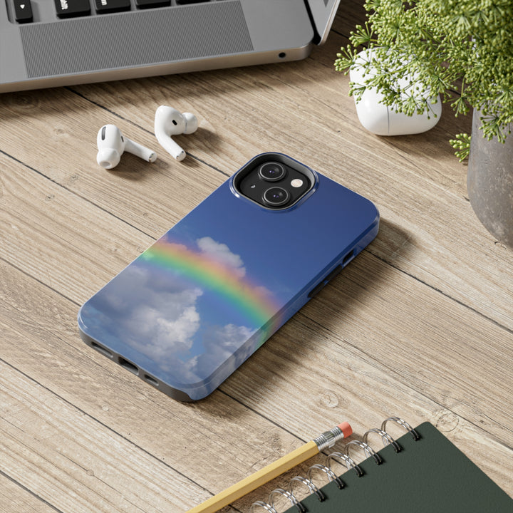 RainBow Landscape Tough iPhone Cases