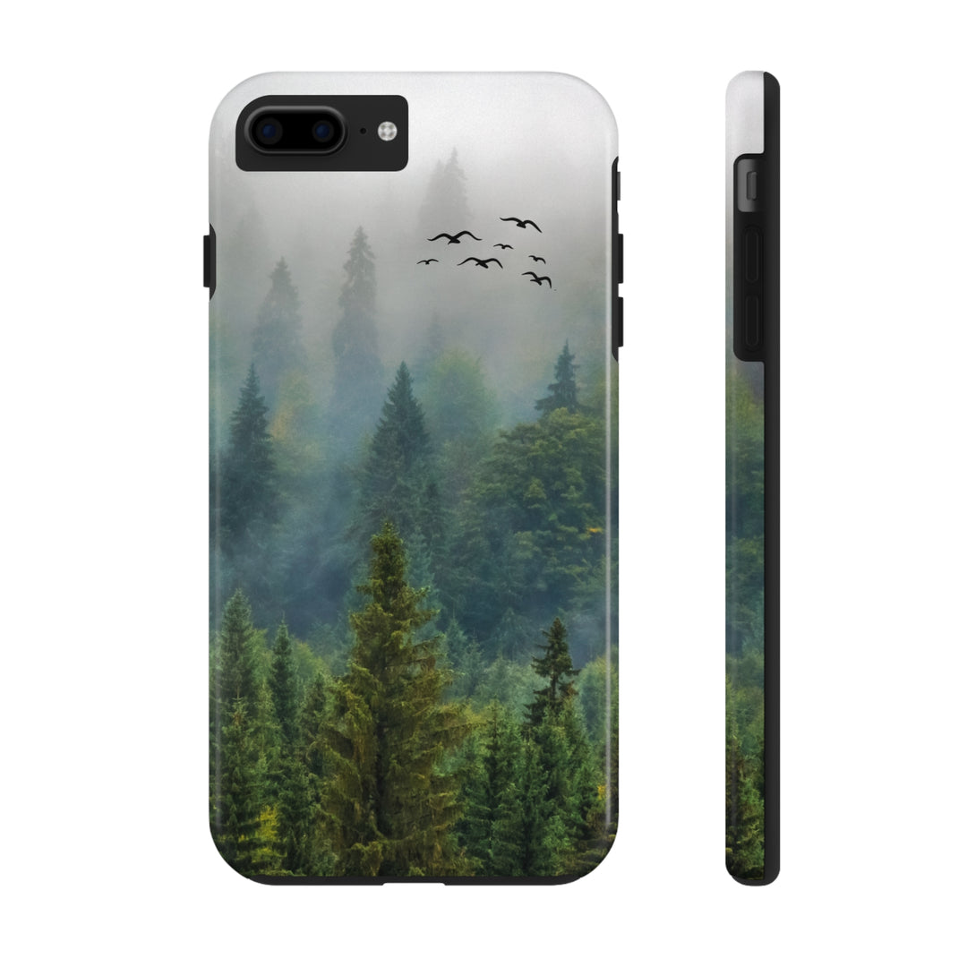 Landscape Tree Tough iPhone Cases