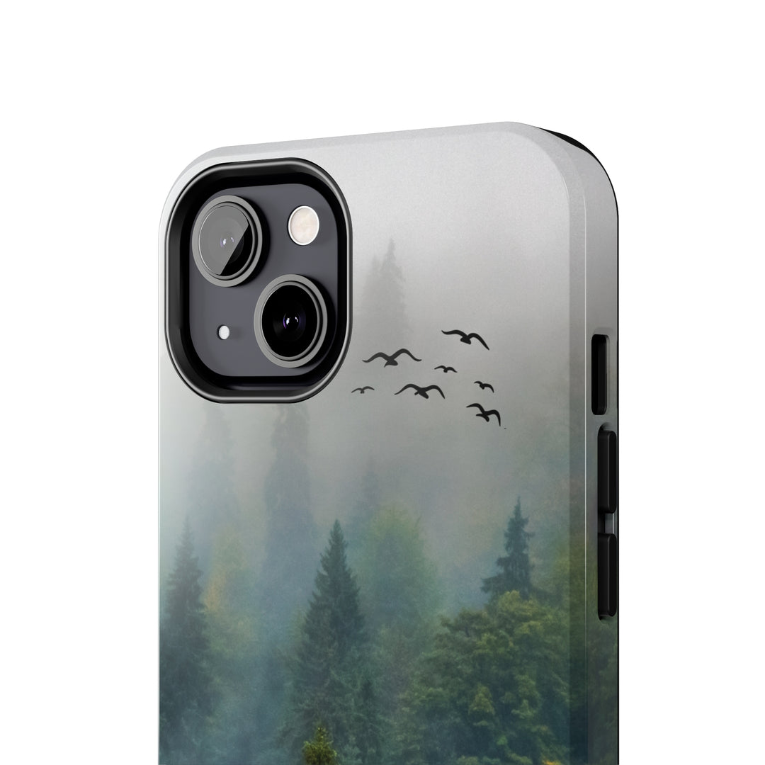 Landscape Tree Tough iPhone Cases