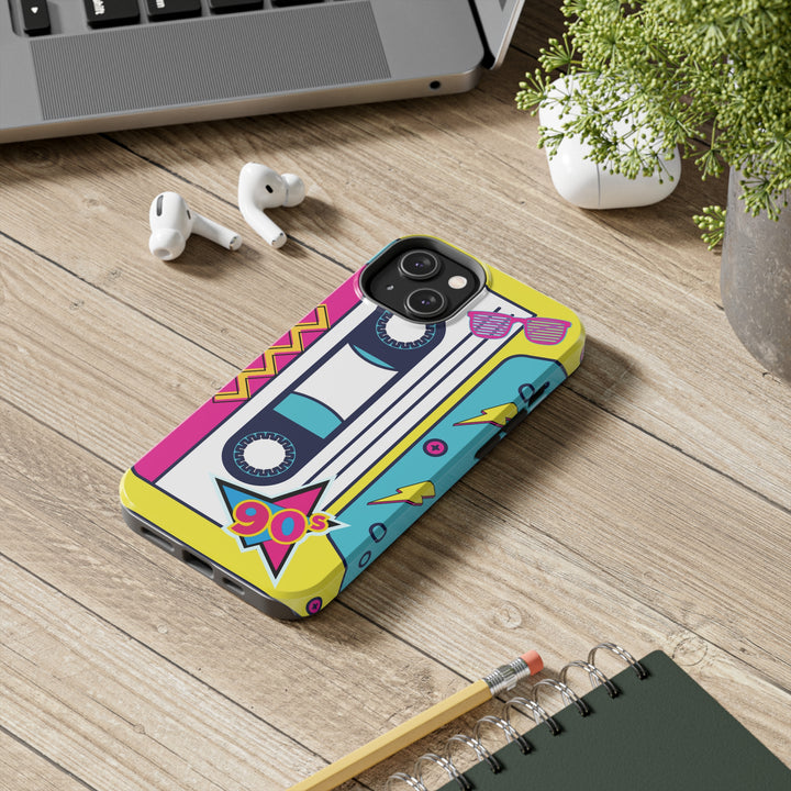 Radio Cassette 90'S Tough iPhone Cases Retro