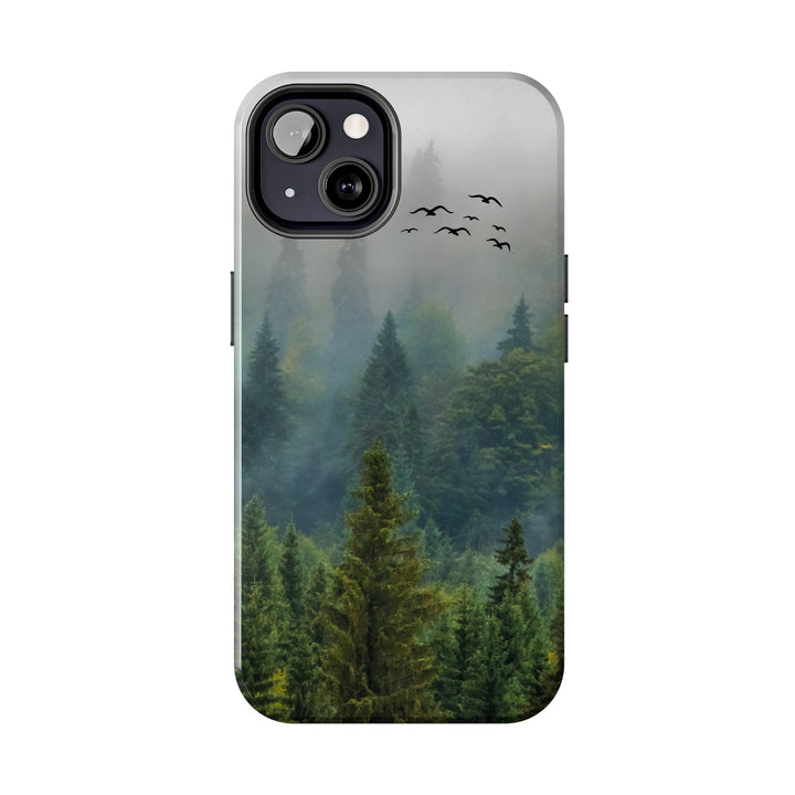 Landscape Tree Tough iPhone Cases