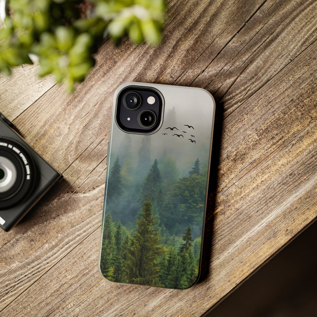 Landscape Tree Tough iPhone Cases