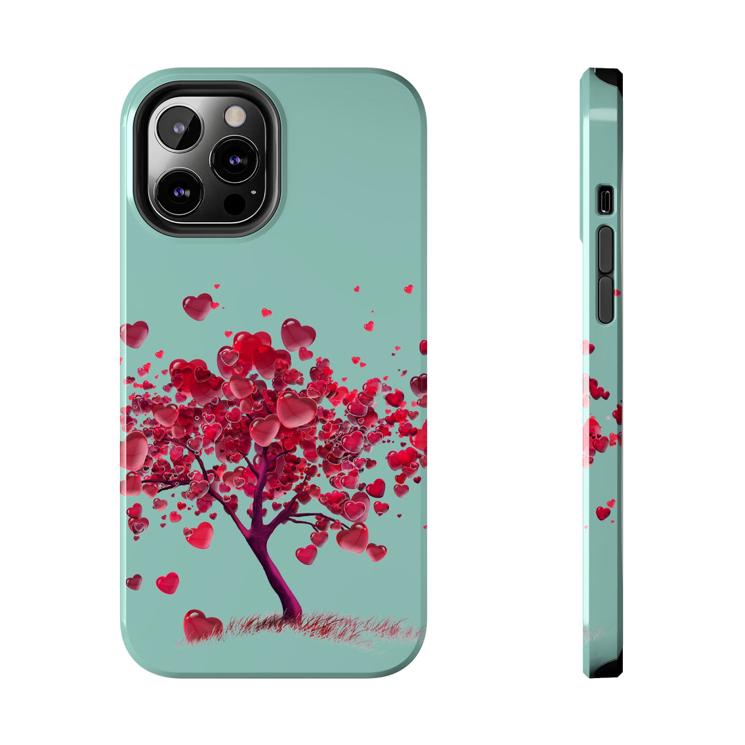 Heart Tree Tough iPhone Cases