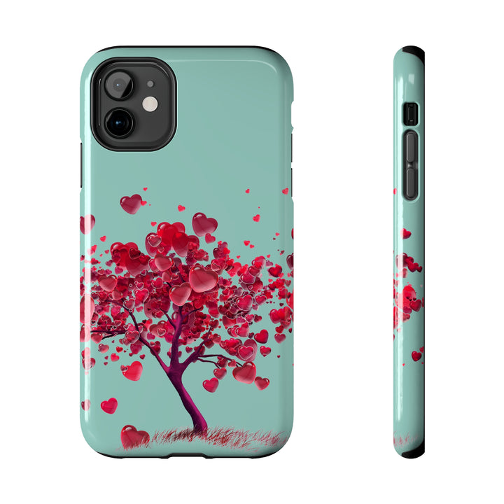 Heart Tree Tough iPhone Cases