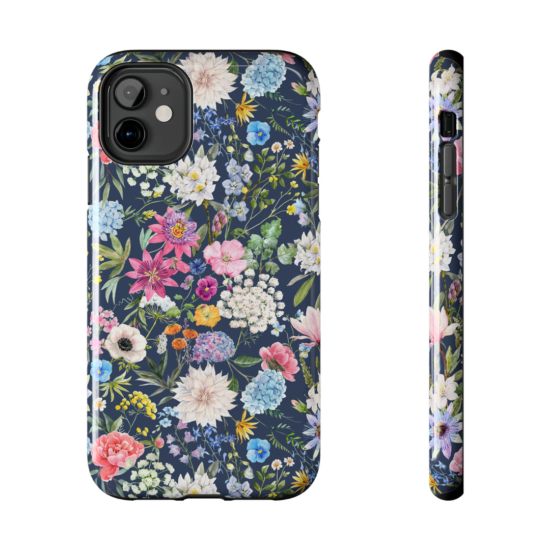 Colorful Flowers Tough Phone Cases