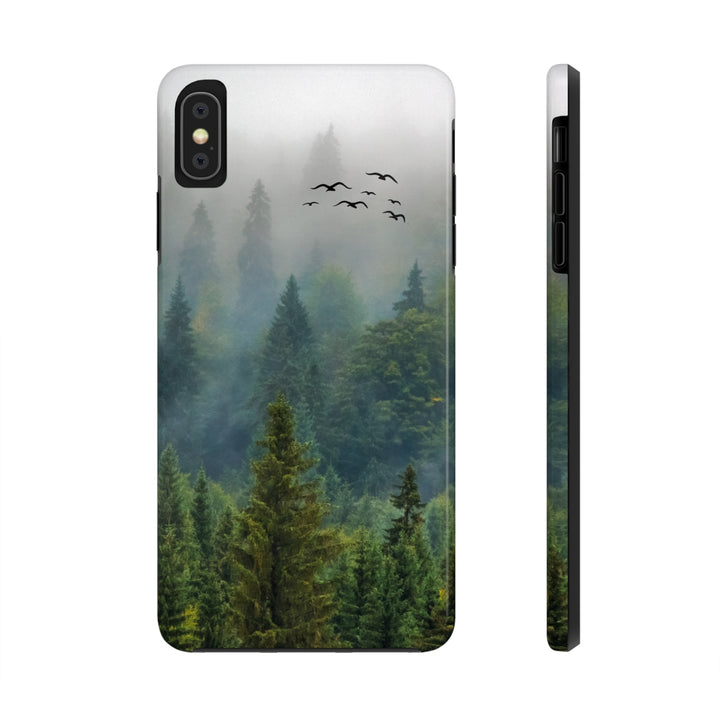 Landscape Tree Tough iPhone Cases