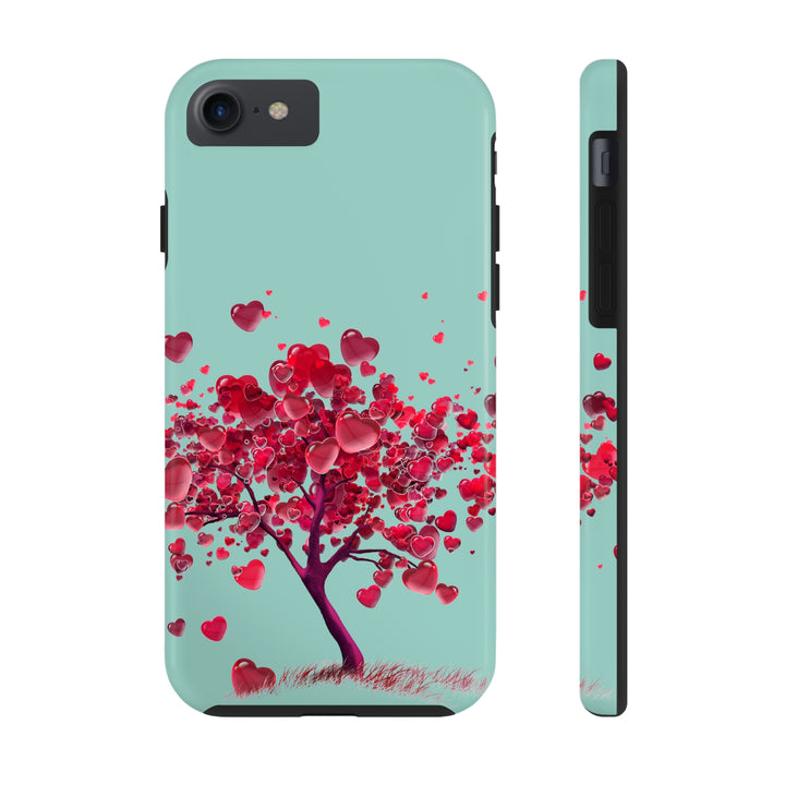 Heart Tree Tough iPhone Cases