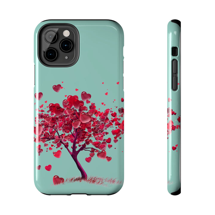 Heart Tree Tough iPhone Cases