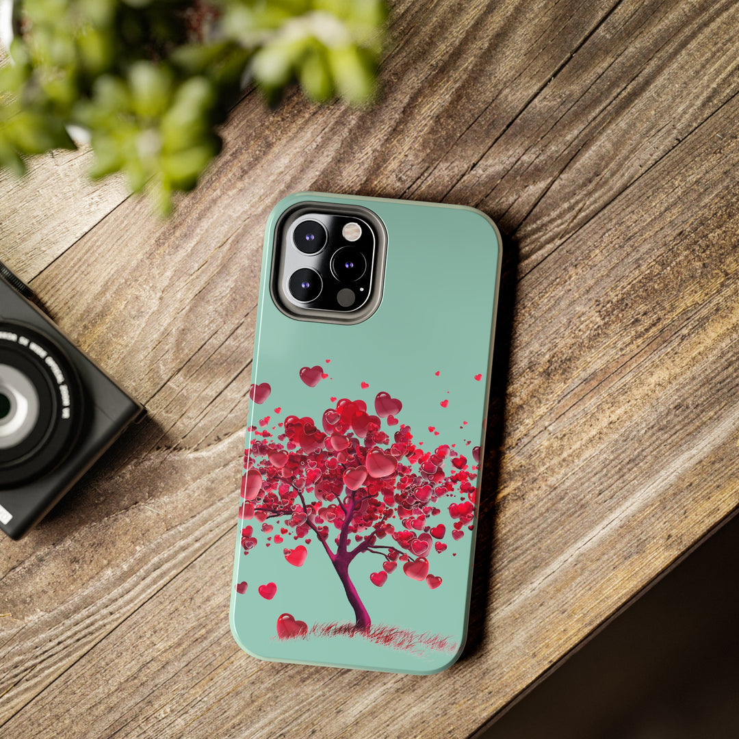 Heart Tree Tough iPhone Cases