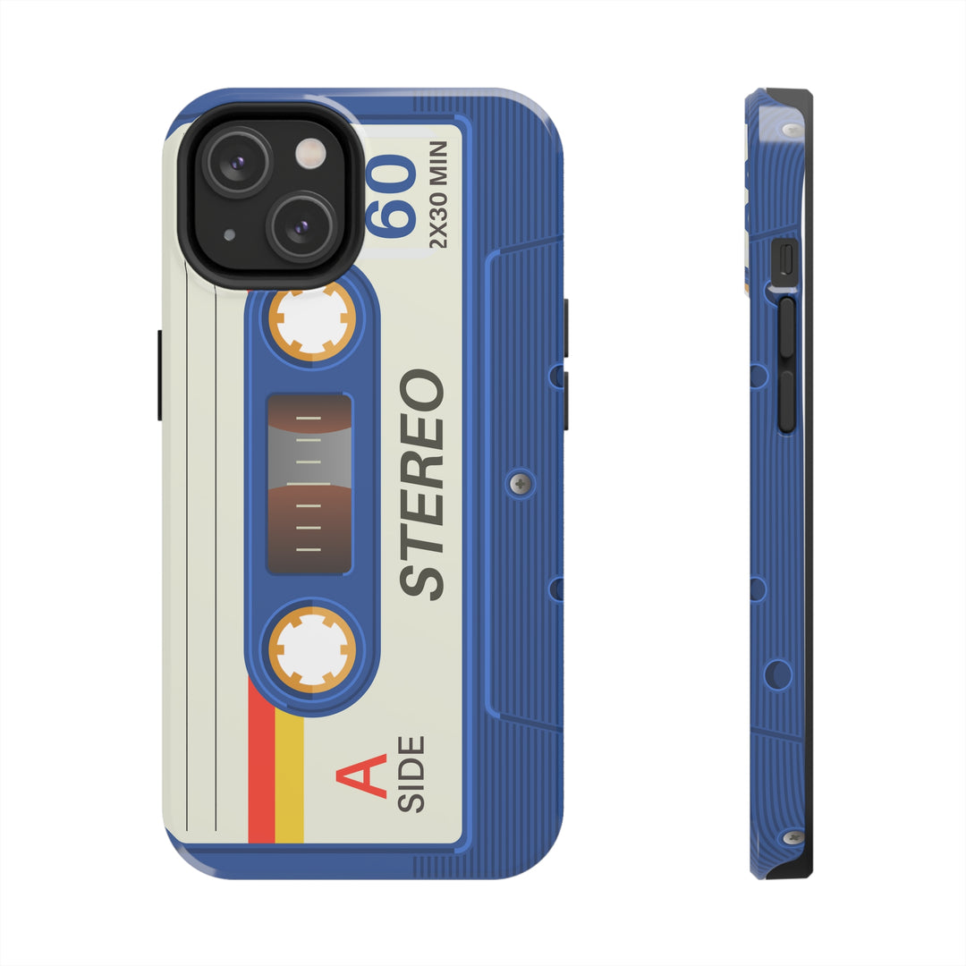 Radio Cassette Retro Tough iPhone Cases Vintage