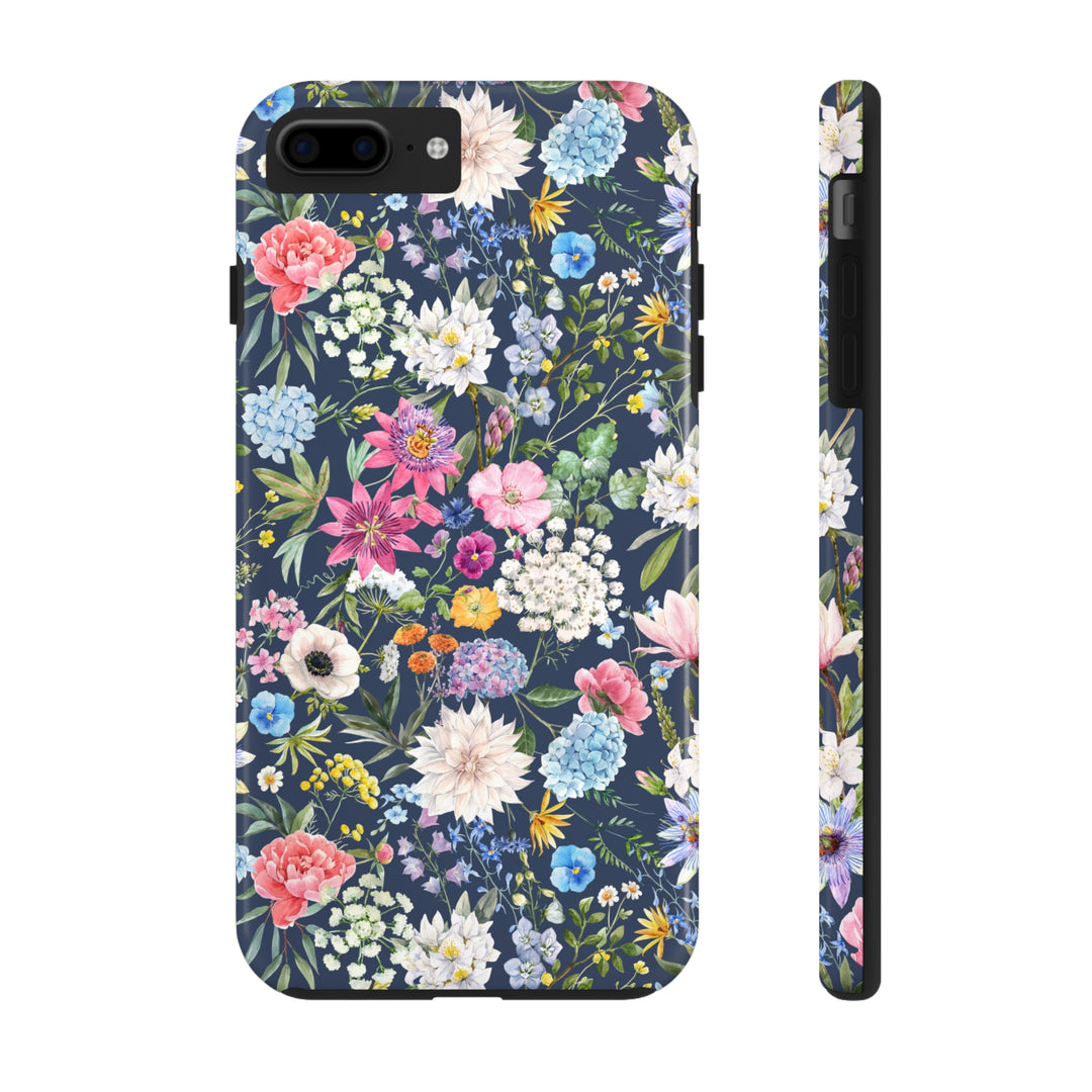 Colorful Flowers Tough Phone Cases