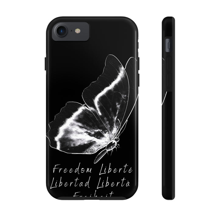 Freedom Butterfly Tough iPhone Cases