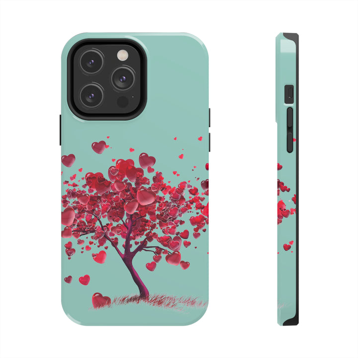 Heart Tree Tough iPhone Cases