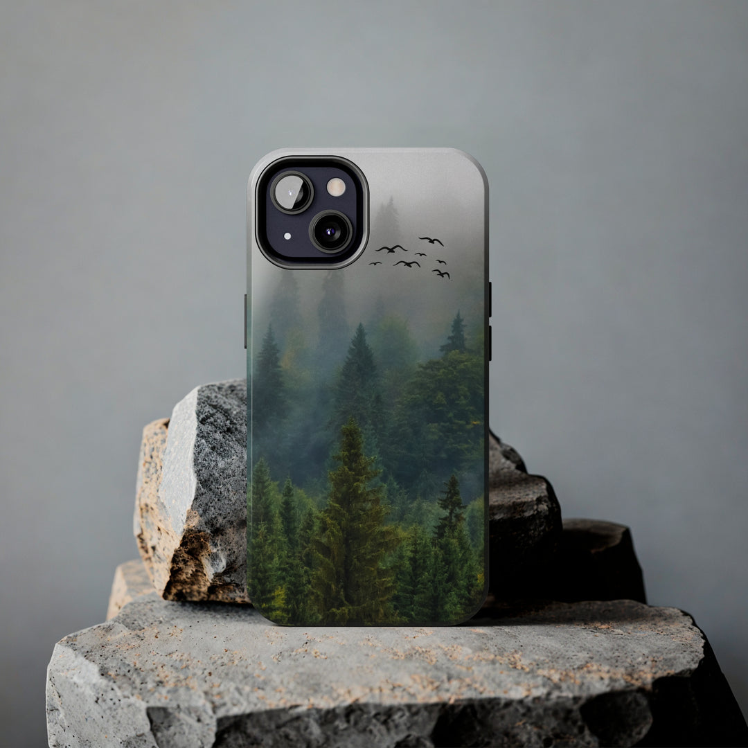 Landscape Tree Tough iPhone Cases