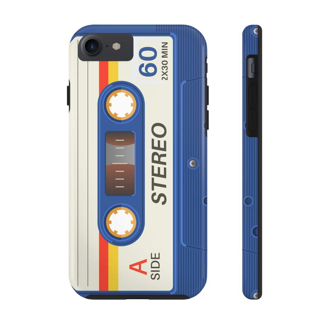 Radio Cassette Retro Tough iPhone Cases Vintage