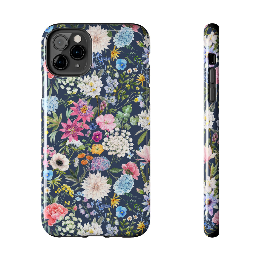 Colorful Flowers Tough Phone Cases