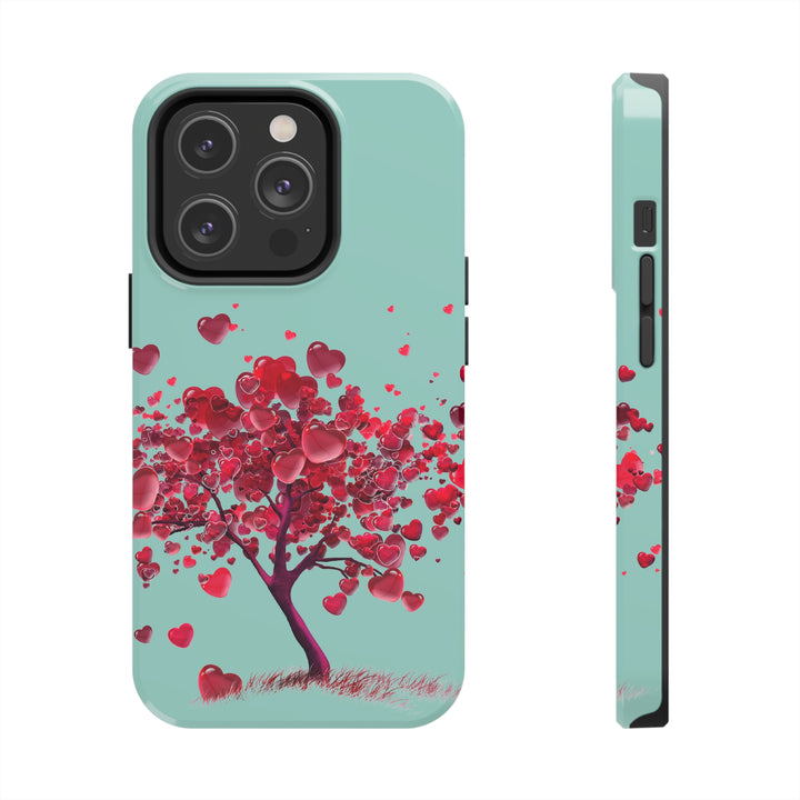 Heart Tree Tough iPhone Cases