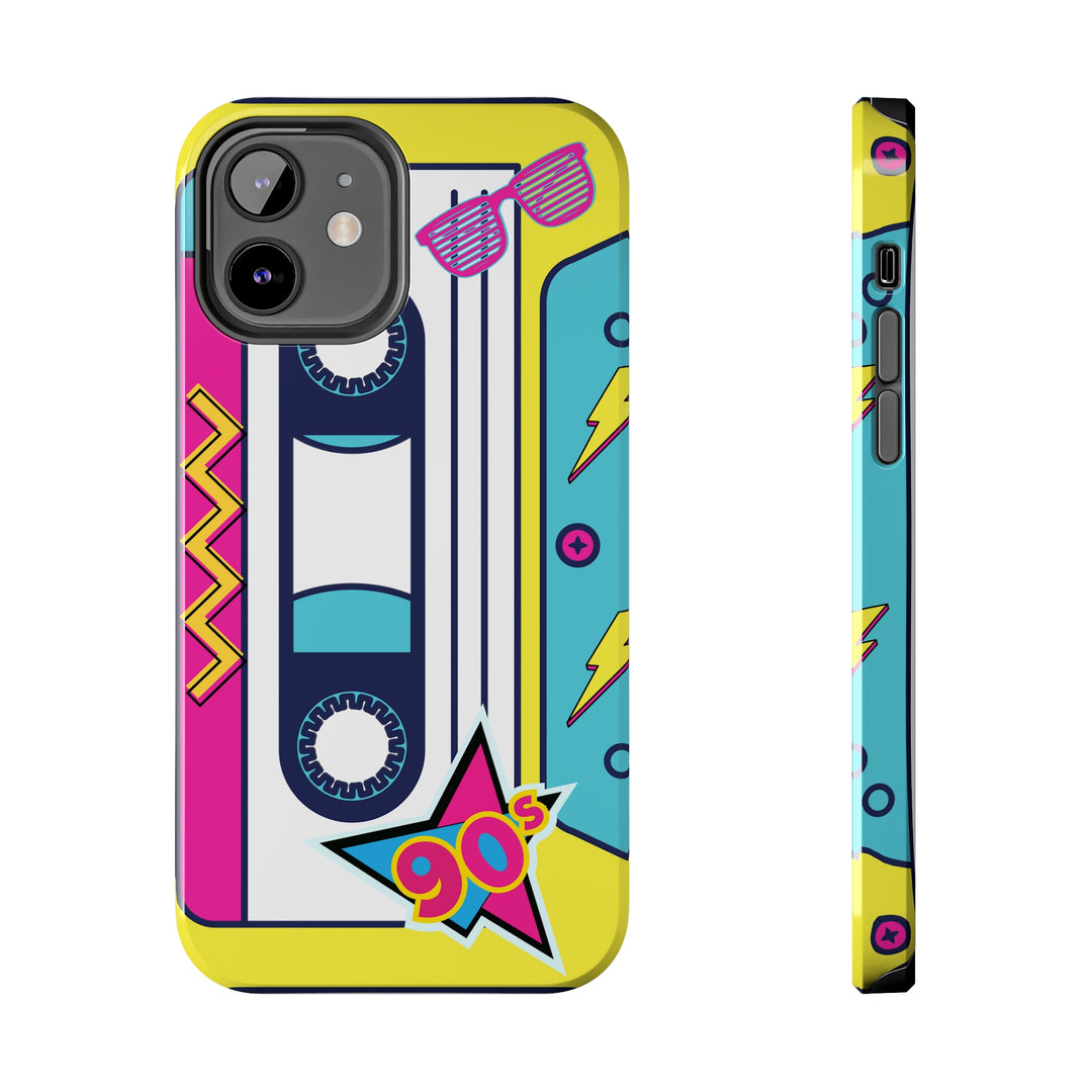 Radio Cassette 90'S Tough iPhone Cases Retro