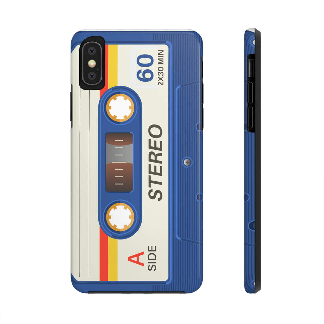 Radio Cassette Retro Tough iPhone Cases Vintage